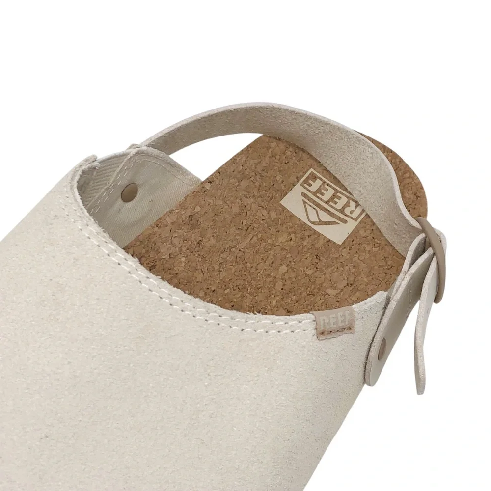 Reef Cushion Sage SE Suede‎ Sand Color Clog Slip-On Woman’s Size 11 - Picture 2 of 9